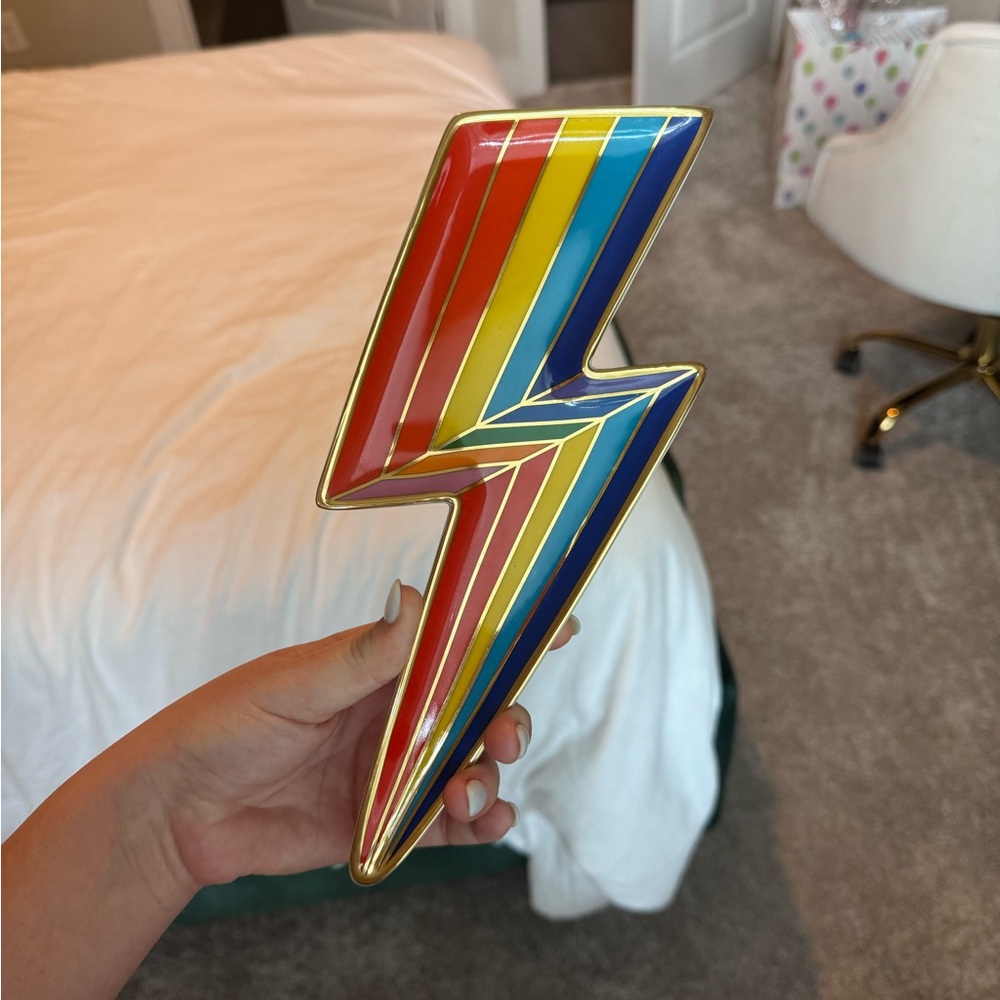 Jonathan Adler Rainbow Lightning Tray